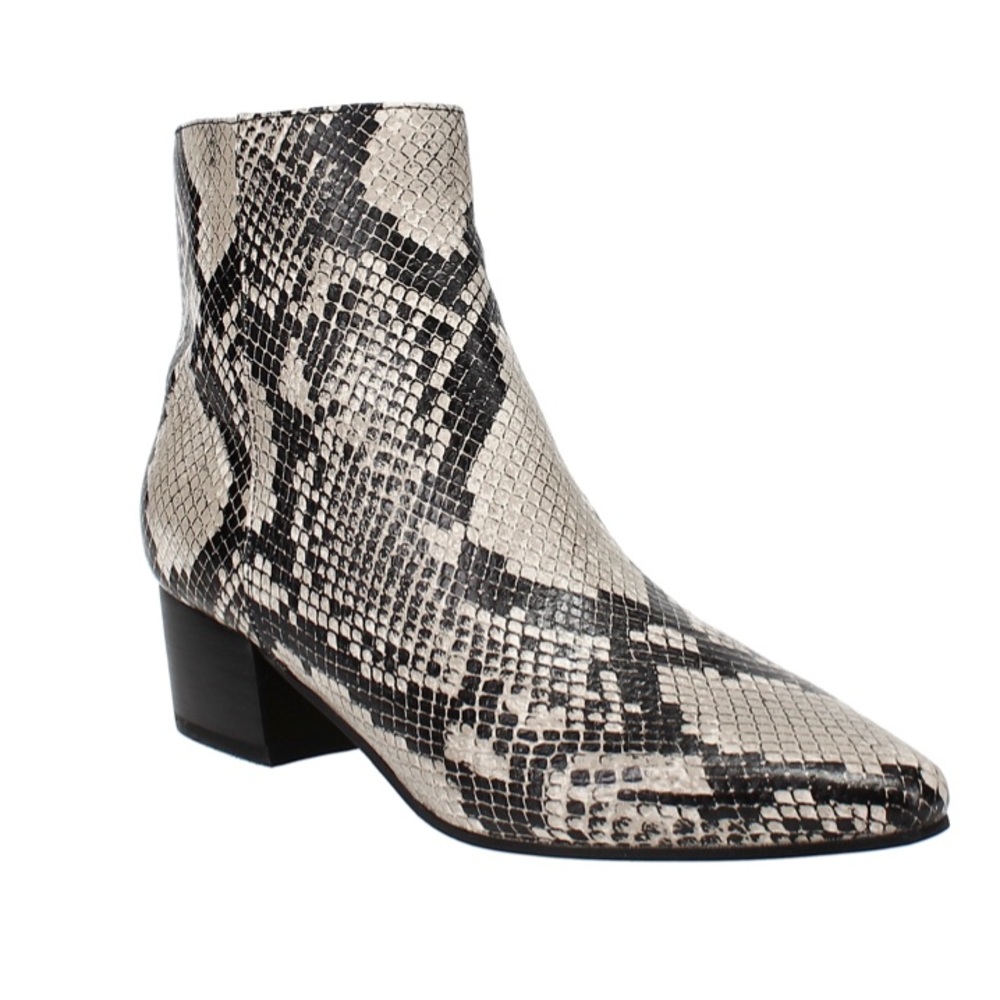 Marc Fisher Tammea Snakeskin Ankle Bootie